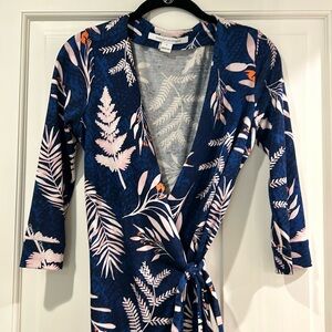 DVF Wrap Dress, Size 4